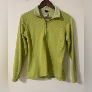 Patagonia - Women’s R1 1/2 Zip - Light Green - Medium - Used